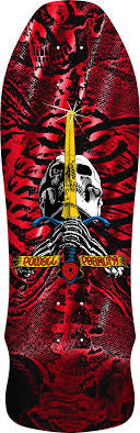Powell Geegah Skull & Sword Red Foil 9.75