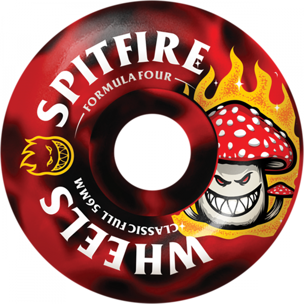 SPITFIRE F4 99A CLASSIC FULL SHROOM BIGHEAD 56mm RED/BLK