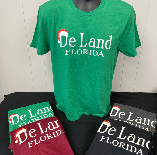 DeLand Apparel Company DeLand Santa Hat tee
