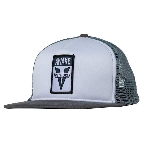 VENTURE AWAKE SNAPBACK HAT WHITE/LIGHT GREY