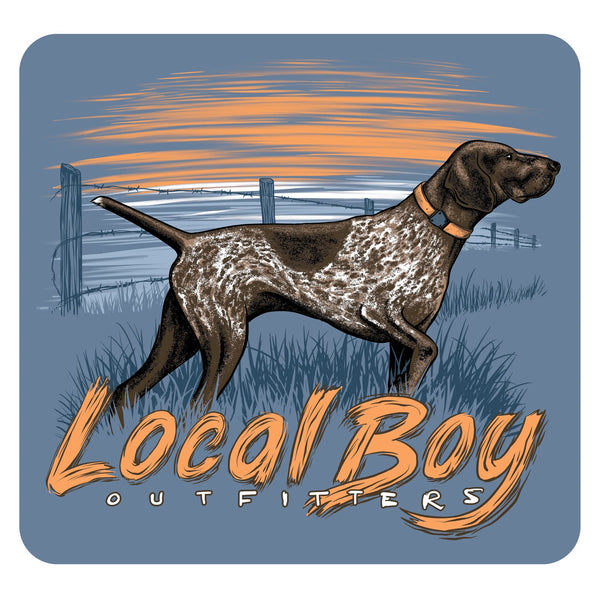 Local Boy GSP Sunset Decal