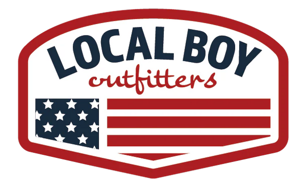 Local Boy Flag Badge Decal