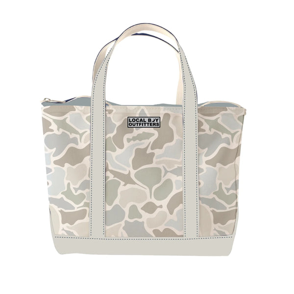 Local Boy Printed Beach Tote