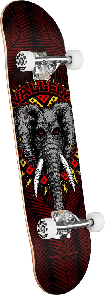 POWELL VALLELY ELEPHANT BLACK/BURGUNDY COMPLETE 8.0 X 31.45