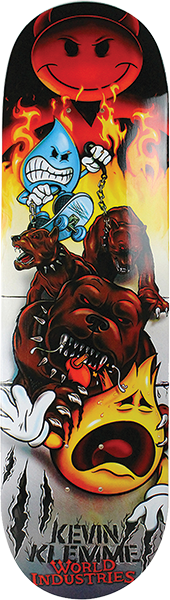 WORLD INDUSTRIES KLEMME PITBULL DECK-8.3