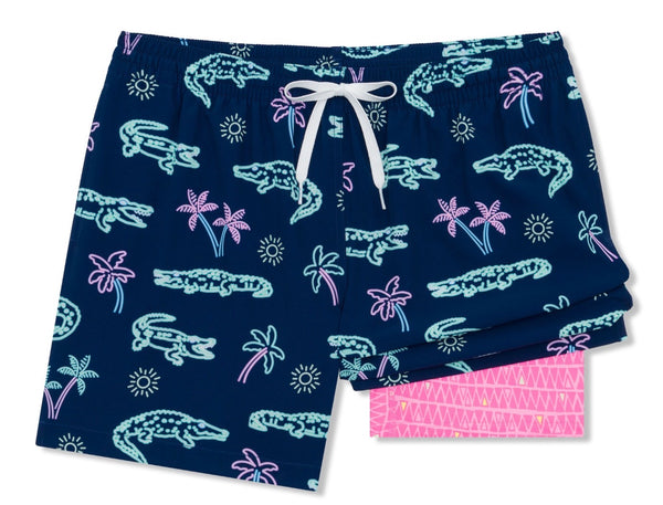Chubbies The Neon Glades 5.5 Classic Lined Swim Trunks