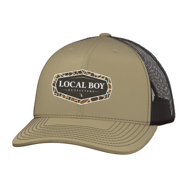 Local Boy Vintage Emblem Trucker Hat