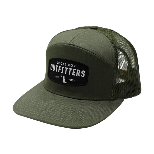 Local Boy Woven Patch 7 Panel Hat