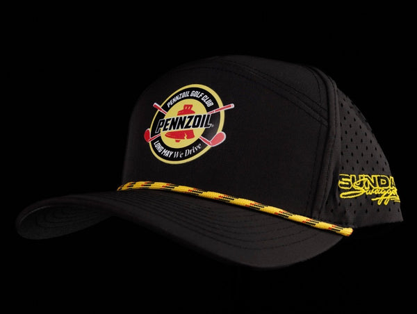 Sunday Swagger Pennzoil Snapback Rope Hat-Bump N Run
