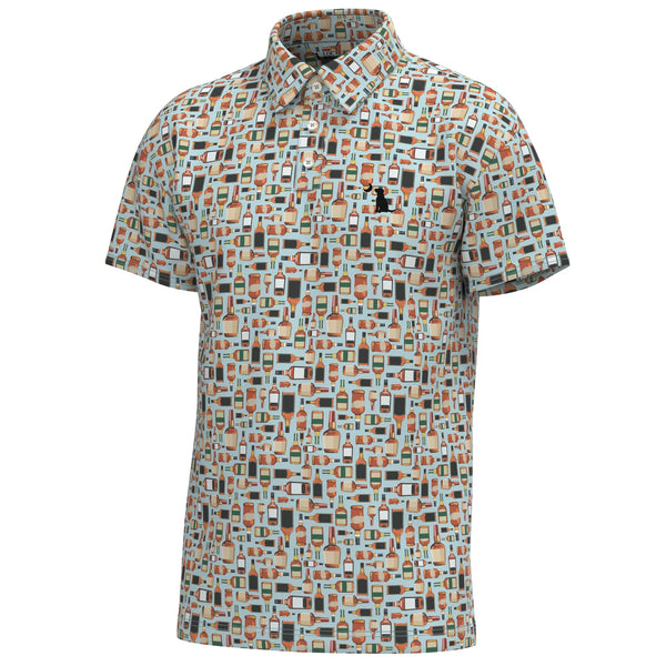 Local Boy Dirty Myrtle Polo- Blue Bourbon