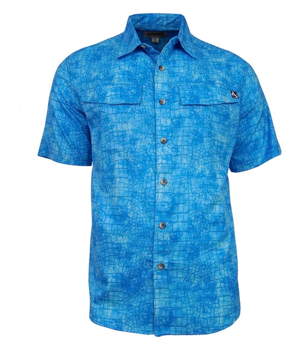 Hook & Tackle Chaos Stretch Short Sleeve Fishing Shirt