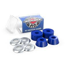 Independent STD CONICAL CUSHIONS 92a BLU 2pr w/washers