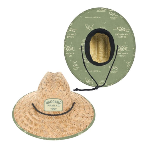 Haggard Pirate Whatknot Straw Hat