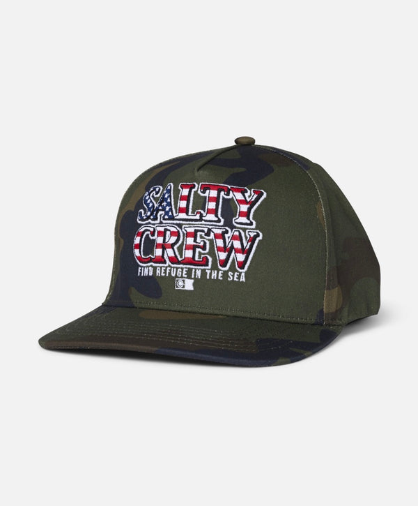 Salty Crew America Optic Trucker