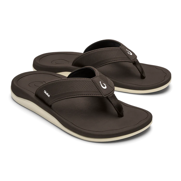 Olukai Men’s ‘Ahi Kai Dark Java/Dark Java