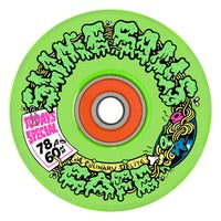 60mm SB Cafe 78a Slime Balls Light Ups Skateboard Wheels