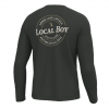 Local Boy Heather Blend Long Sleeve Crew - Local Standard