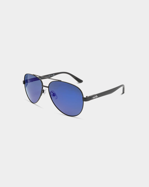 Eyeking Salt Life - Classic Aviator Sunglasses - Satin Black Frame