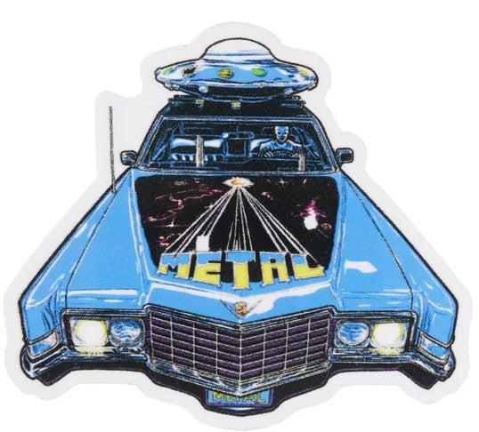 METAL CADILLAC STICKER