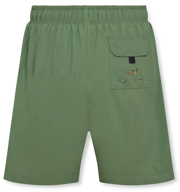 Bamboo Cay All Over Sailfish Embroidered Swim Shorts