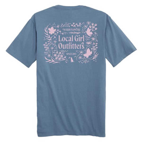 Local Girl Marsh Flowers T-Shirt