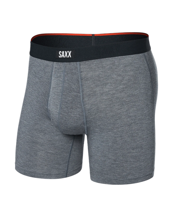 Saxx quest quick dry BB dark grey heather underwear