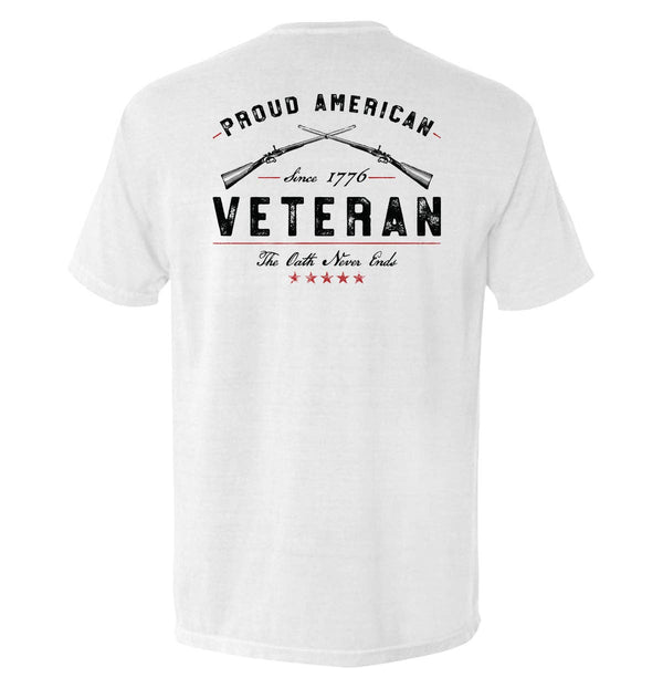 Proud American Veteran The Oath Never Ends