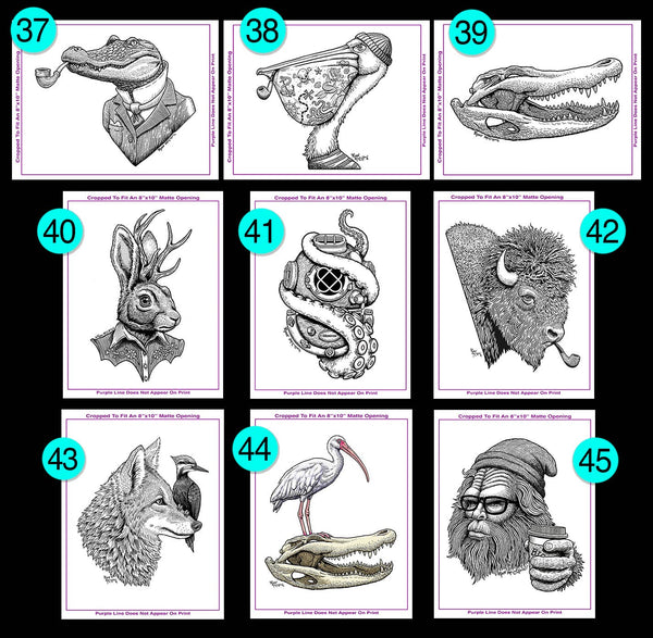 Signed Art Prints (You Select)