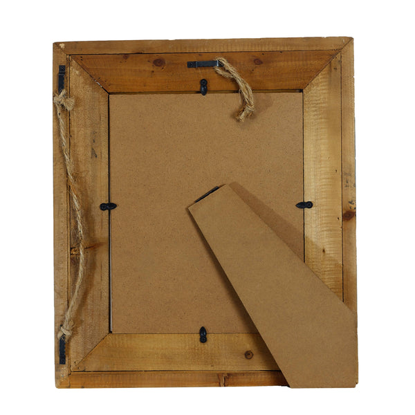 SALE VIP Wood 14.5 in. Gray 8x10 Photo Frame Vintage