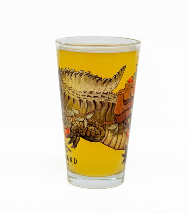 Freehand Freddie Pint Glass