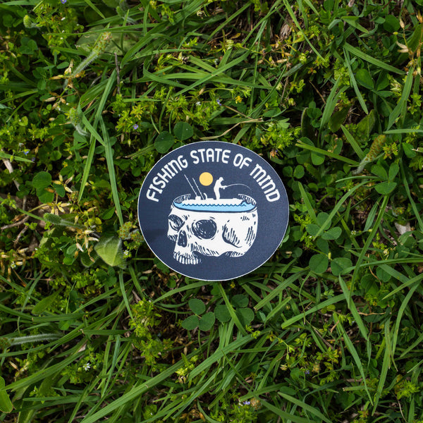 Fishing State Of Mind Kayak Fishing Sticker