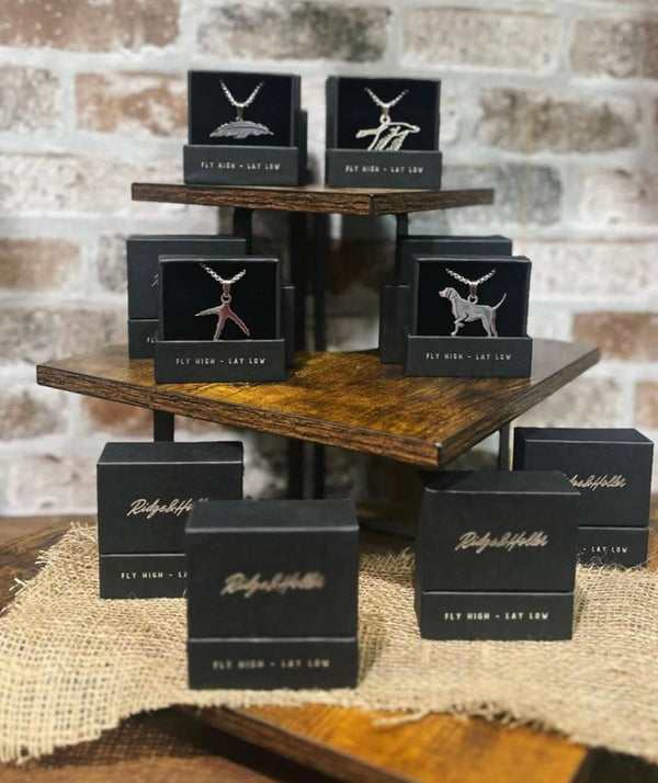 Turkey Foot- Stainless Steel Necklace and Pendant