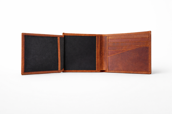 Premium Genuine Leather Bifold Wallet