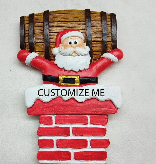 Down The Hatch Customizable Bourbon Christmas Ornament