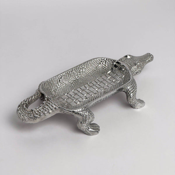 Crocodile Dish Alum