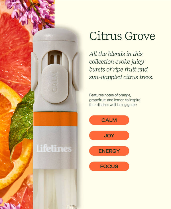 Lifelines Pen Diffuser with Essential Oil Blends - Citrus