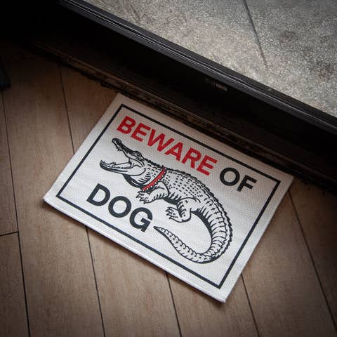 Beware of Dog Mat