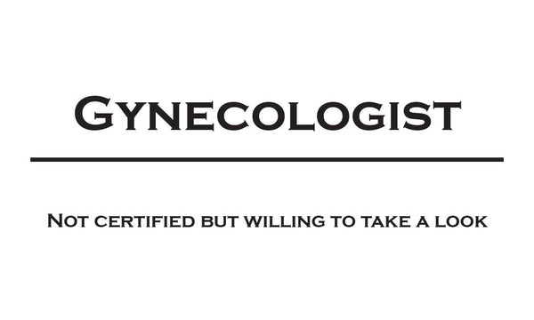 GYNECOLOGIST- BUSINESS CARD SET 25CT