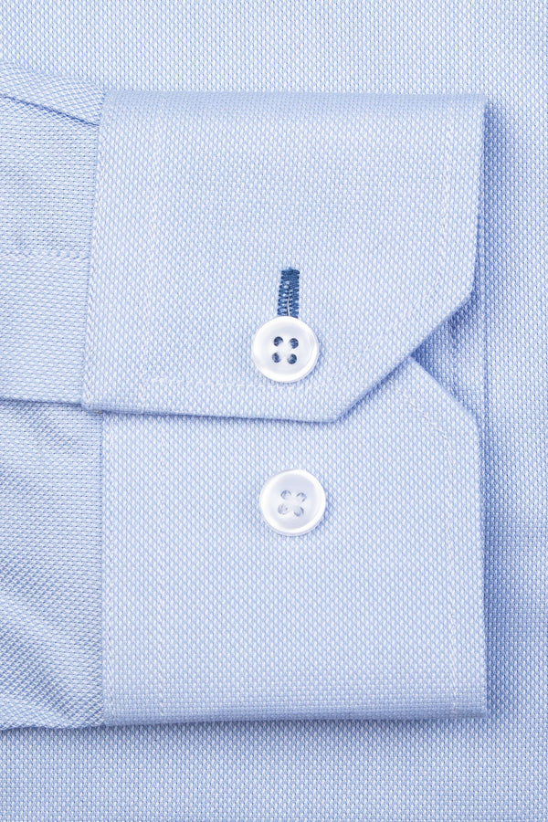Elijah Standard Fit Light Blue Dress Shirt by Alynn