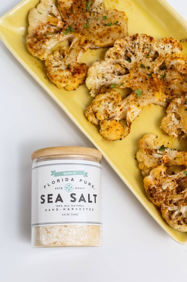 All-Natural High-Quality Gourmet Garlic Infused Sea Salt