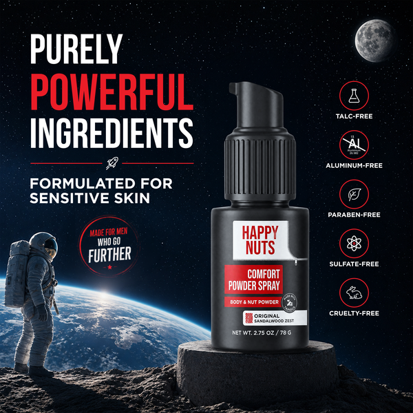Happy Nuts Comfort Powder Spray - Original Scent