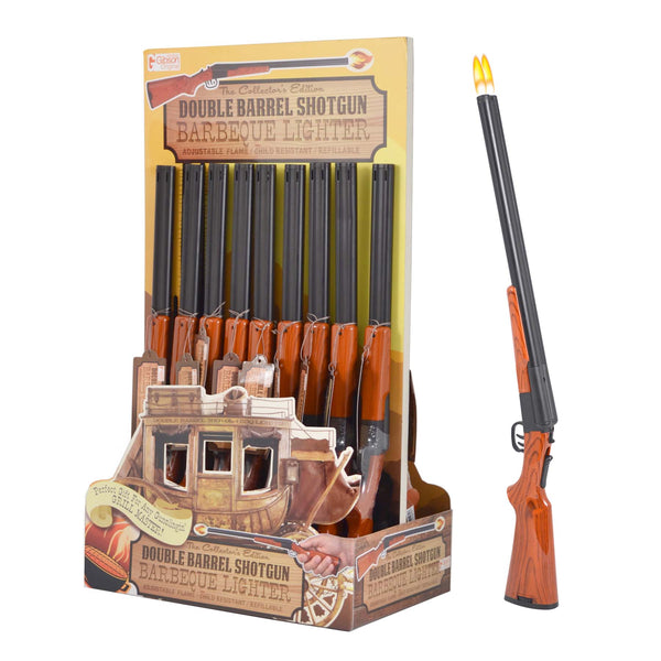 Double Barrel Shotgun BBQ Lighter