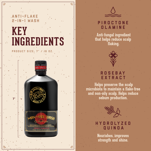 Anti Flake Shampoo & Conditioner - Sweet Tobacco