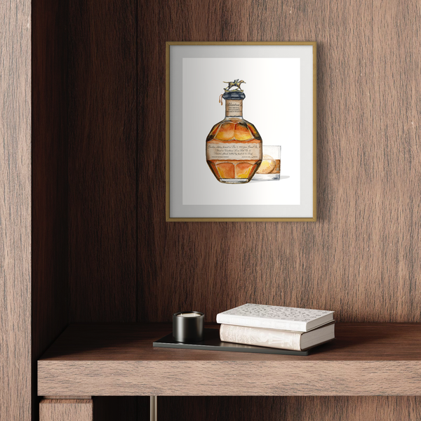 Blanton's Watercolor Art Print