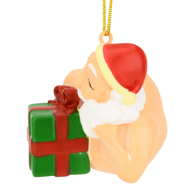 Seductive Santa Funny Naughty Christmas Ornament Decoration