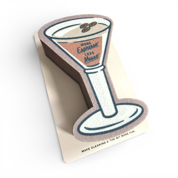 Martini Scrubbly Sponge - Espresso