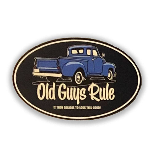 Old guys rule It Took Decades Magnet