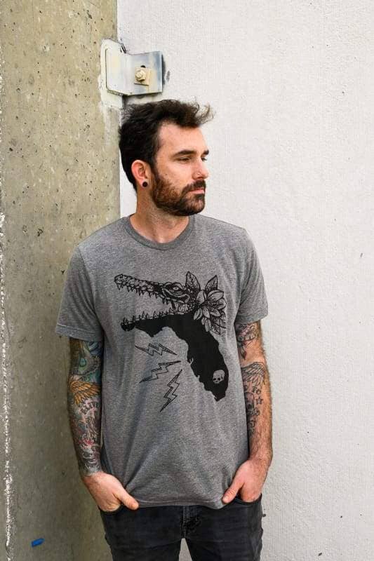 Florida Will Eat You design on Men's/Unisex Shirt
