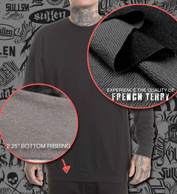 Sullen Winged Justice French Terry Long Sleeve
