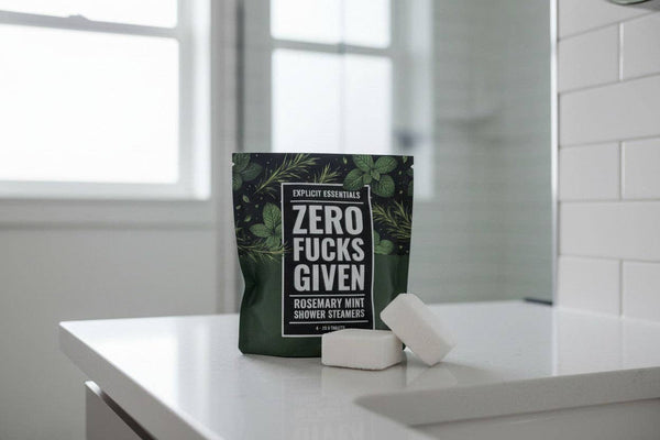 Zero Fucks Given Shower Steamer